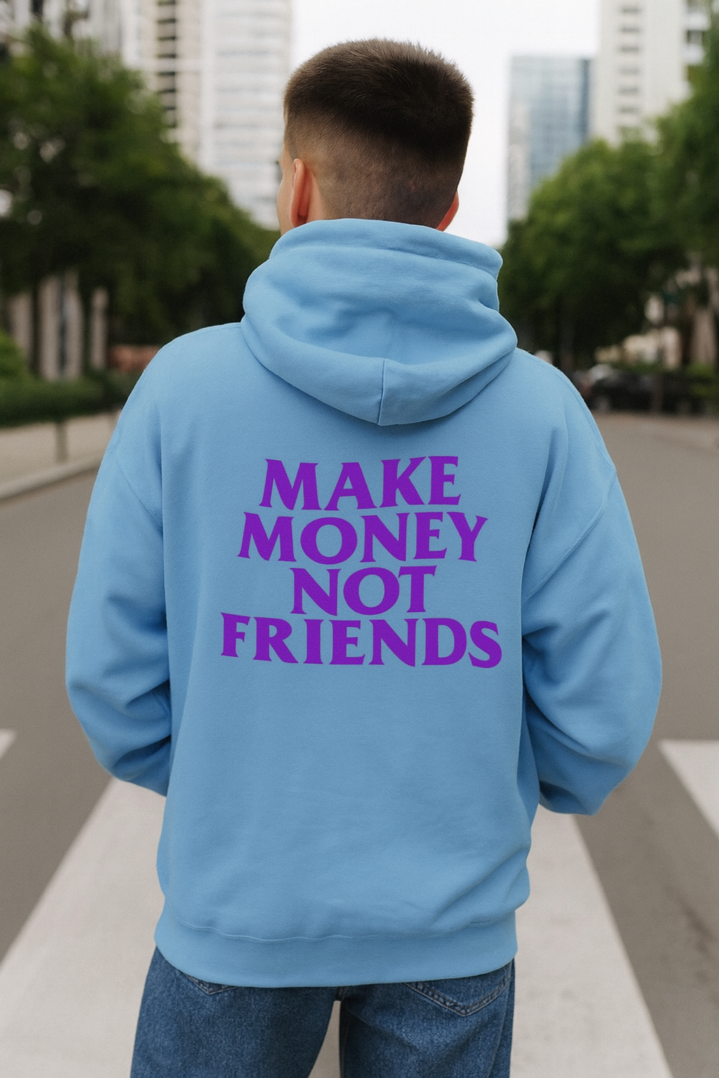 Unisex Hoodie Make money not friends
