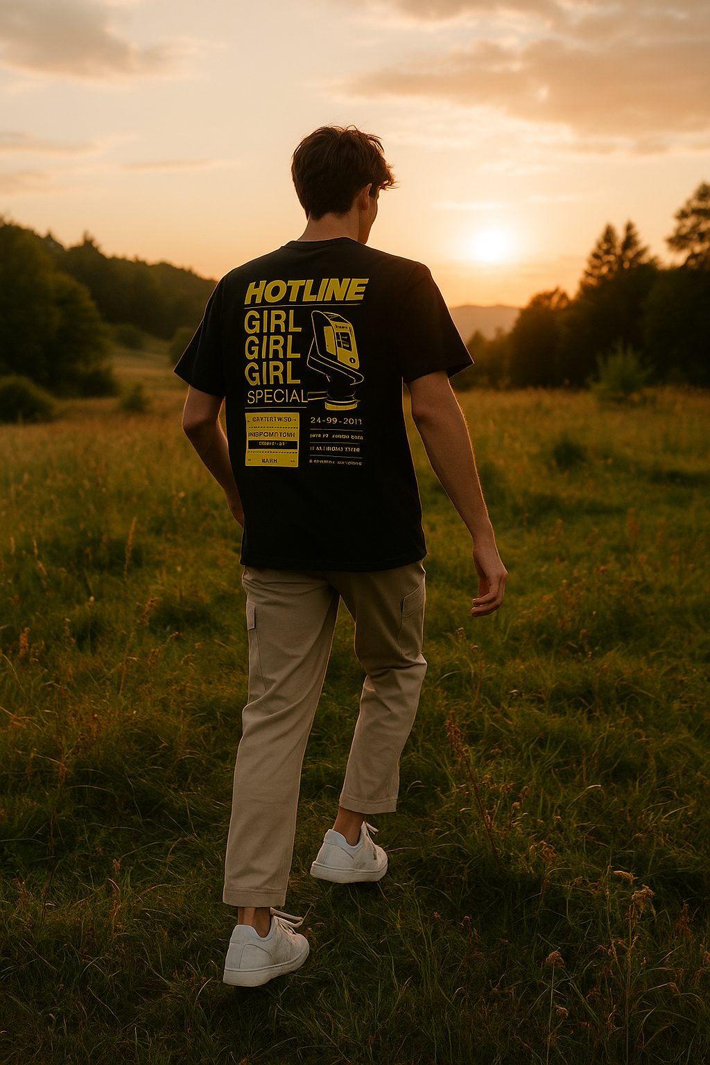 Unisex classic tee Hotline