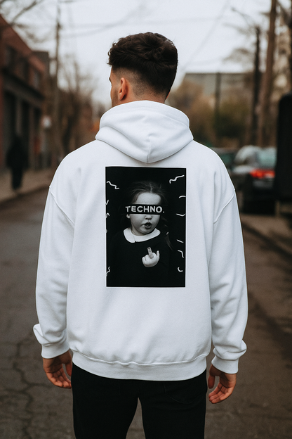 Unisex Hoodie Techno