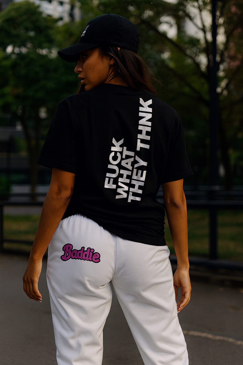 Unisex classic tee Fuck what they think