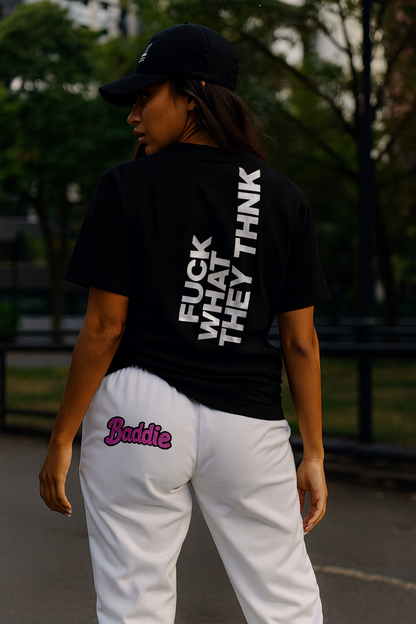 Unisex classic tee Fuck what they think