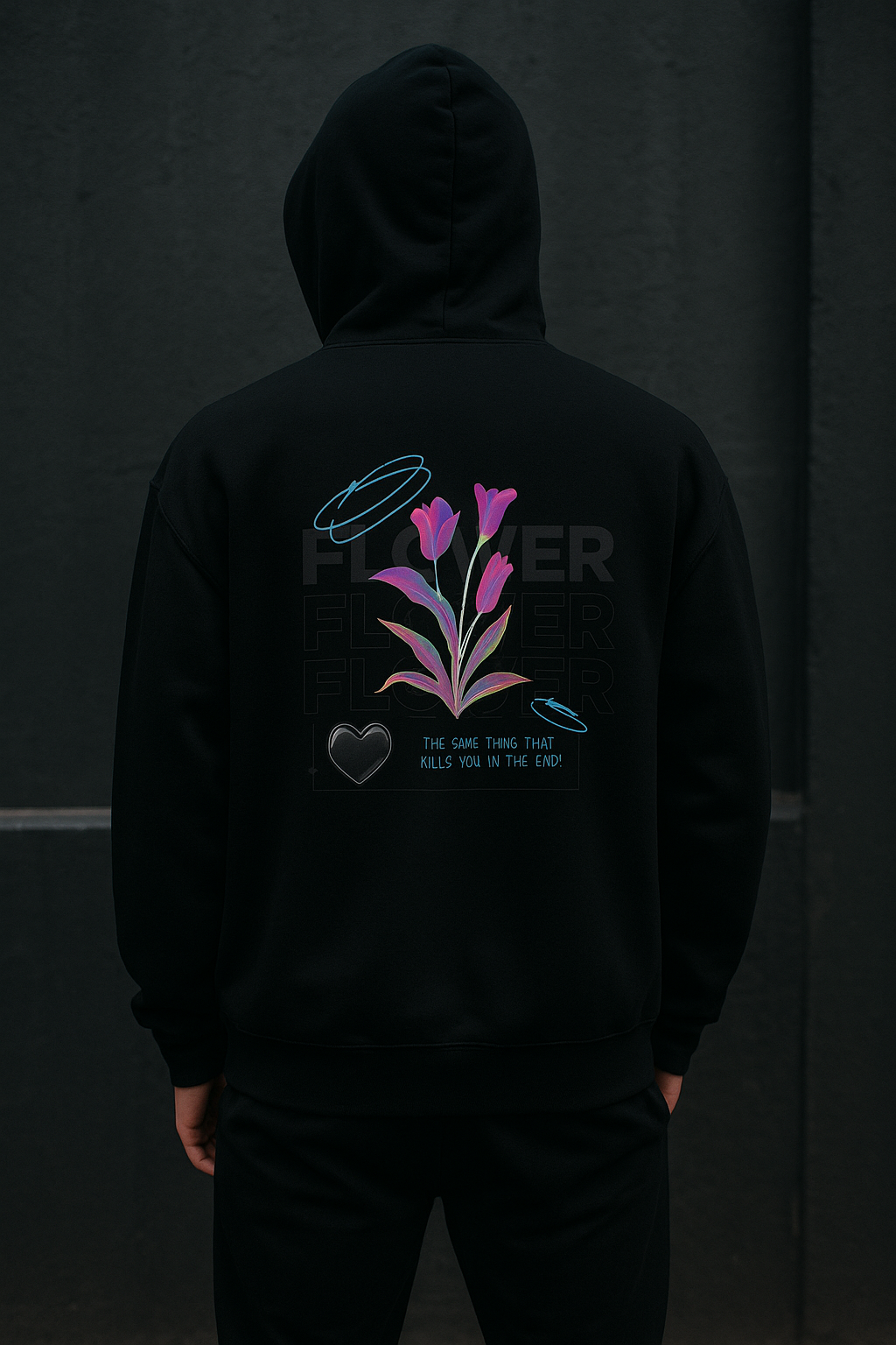 Unisex Hoodie Flower