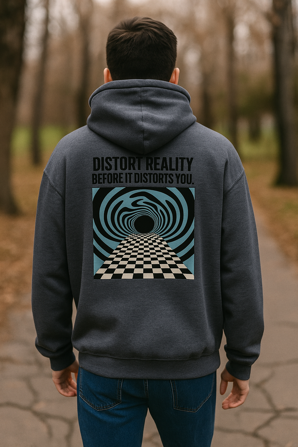 Unisex Hoodie Ravewave/distort reality