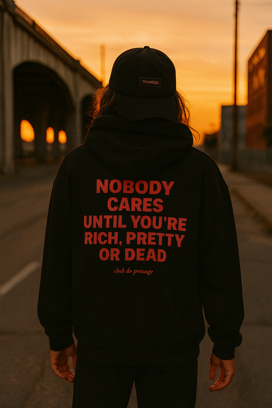 Unisex Hoodie Nobody cares