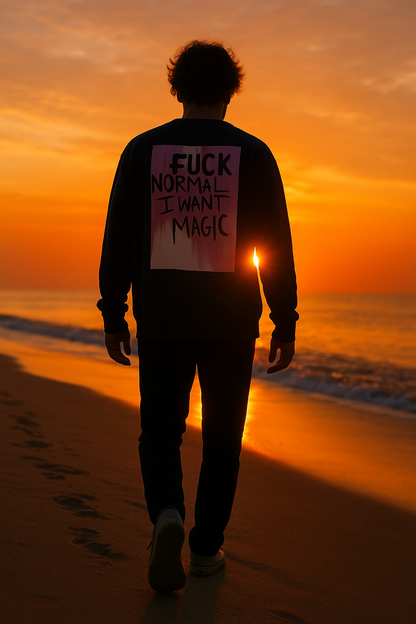 Unisex Premium Sweatshirt Fuck normal I want magic