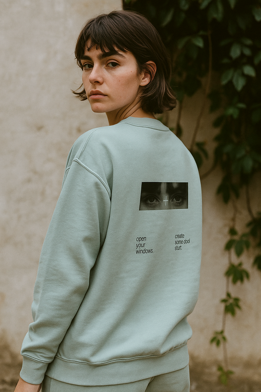 Unisex Premium Sweatshirt Open your windows