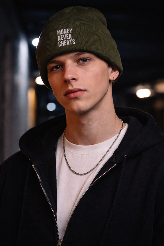 Cuffed Beanie Money never cheats