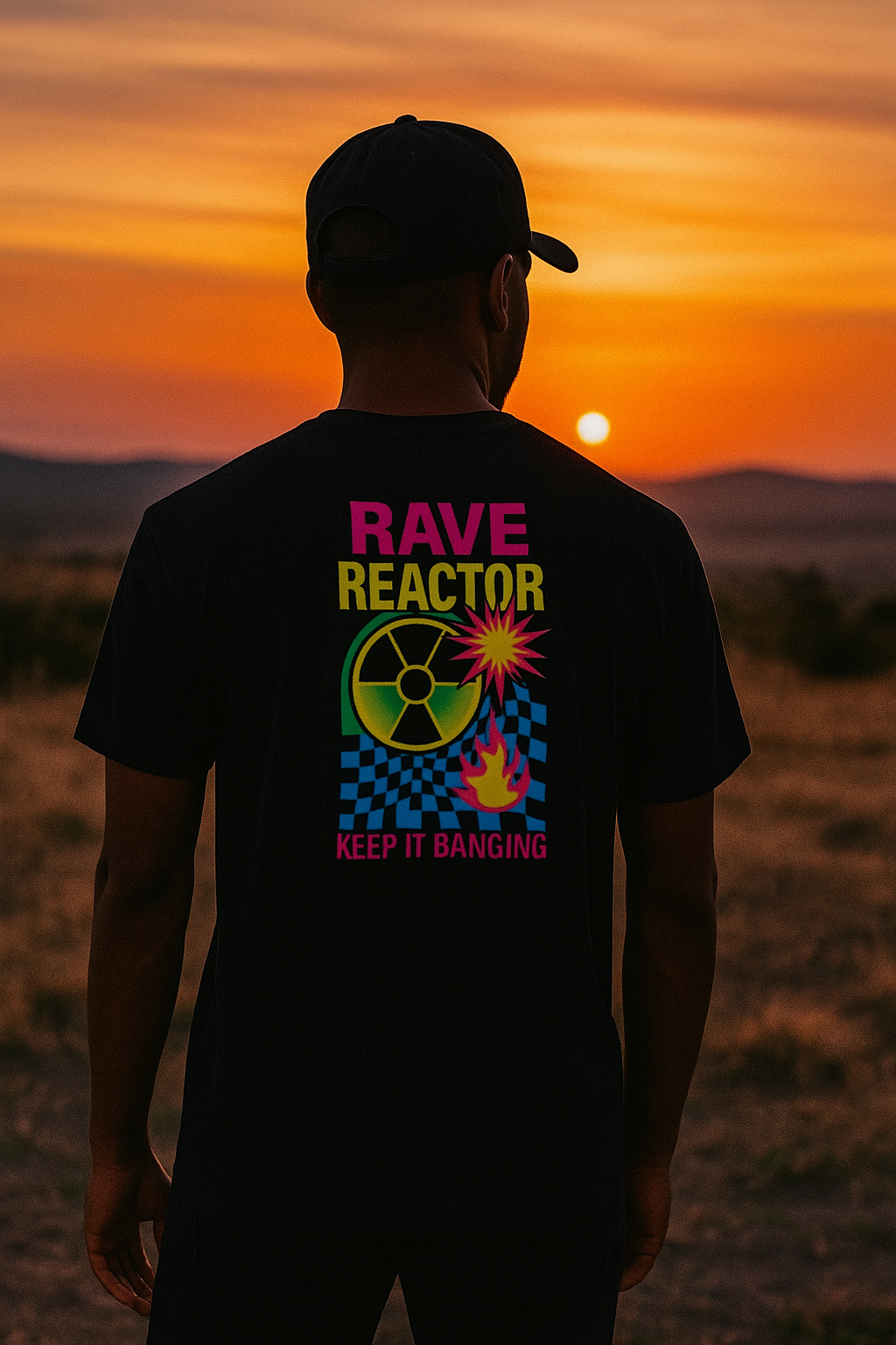 Unisex t-shirt Rave reactor