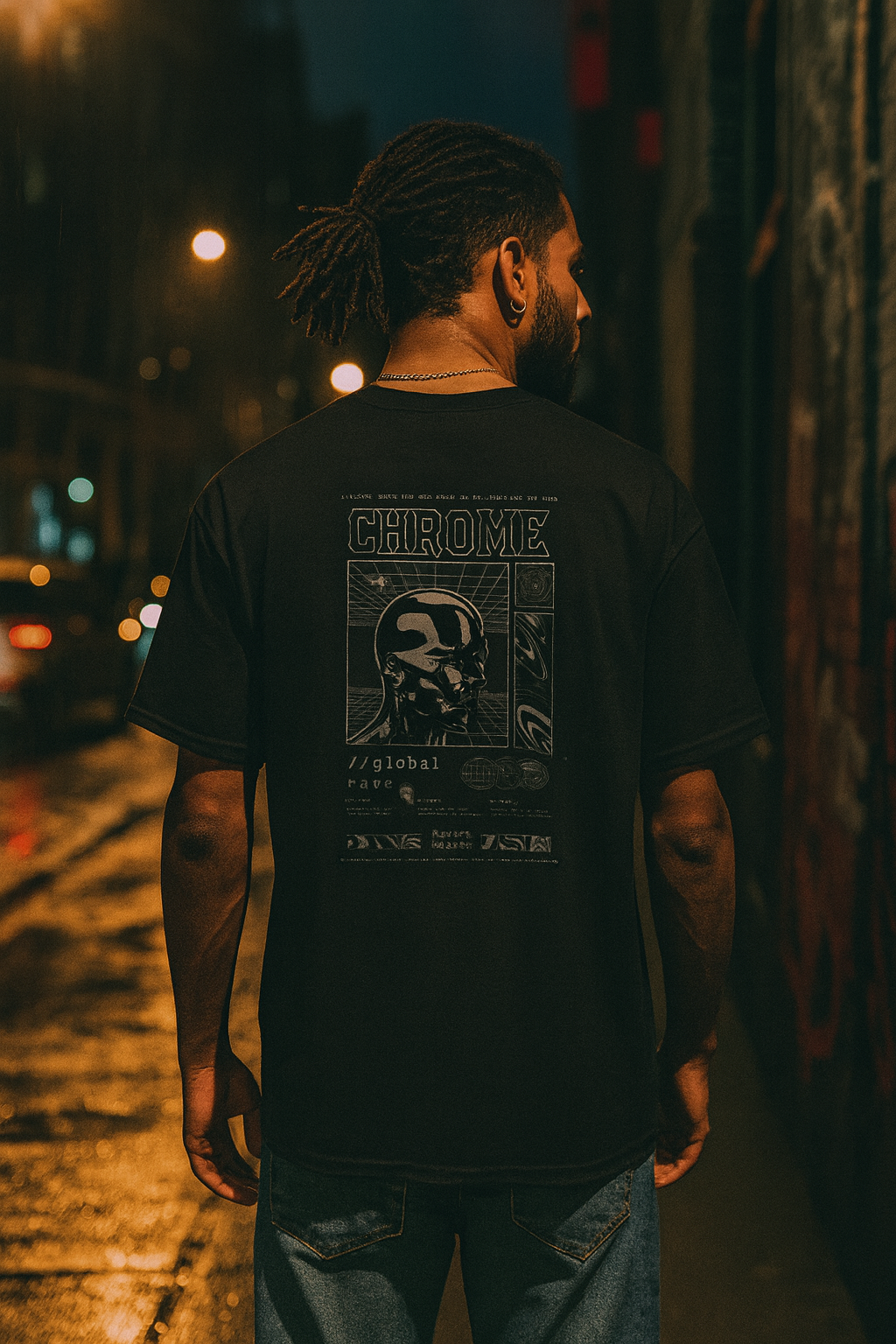 Unisex classic tee Chrome