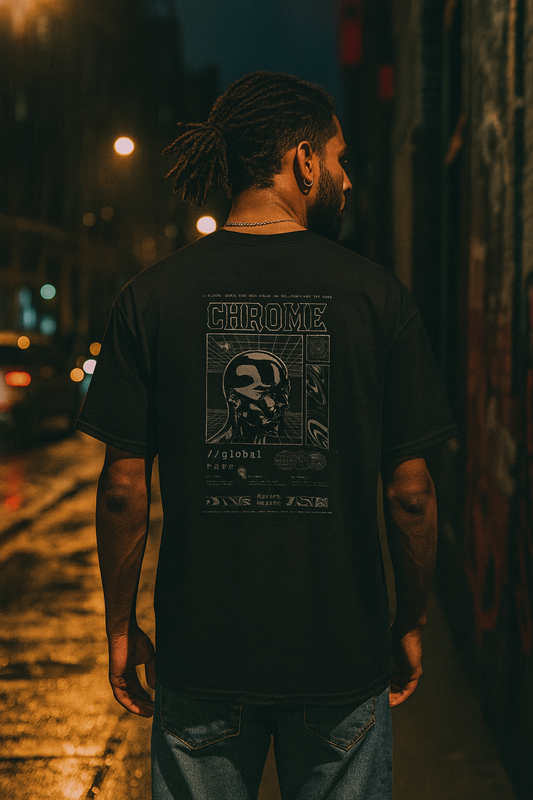 Unisex classic tee Chrome