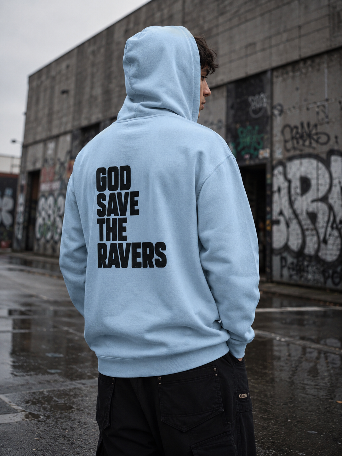 Unisex Hoodie God Save The Ravers