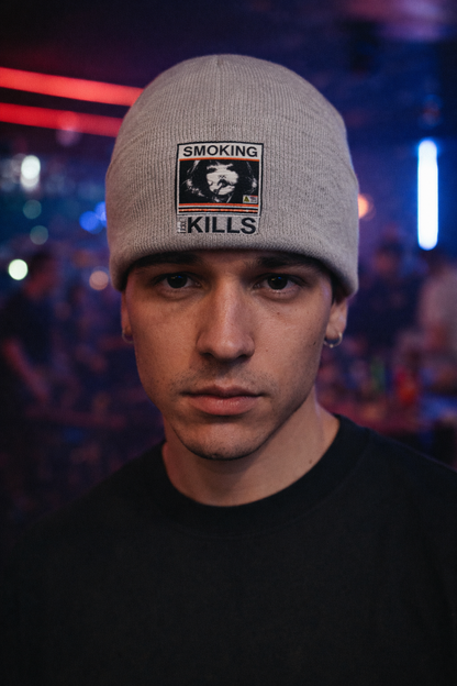 Cuffed Beanie Smoking kills