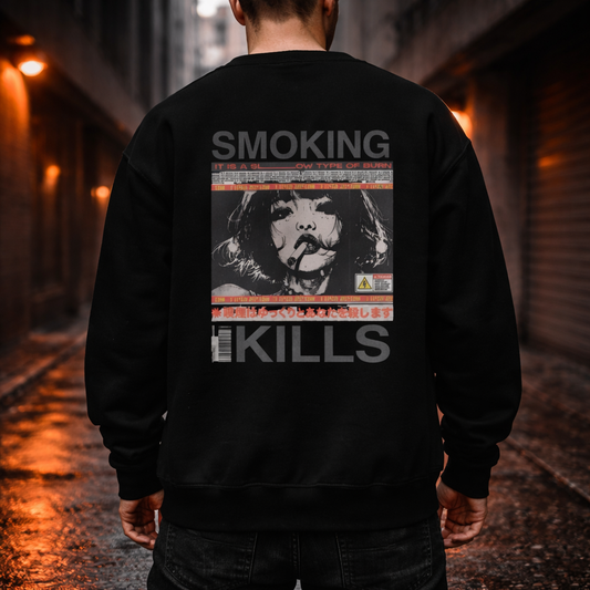 Unisex Premium Sweatshirt Smoking kills