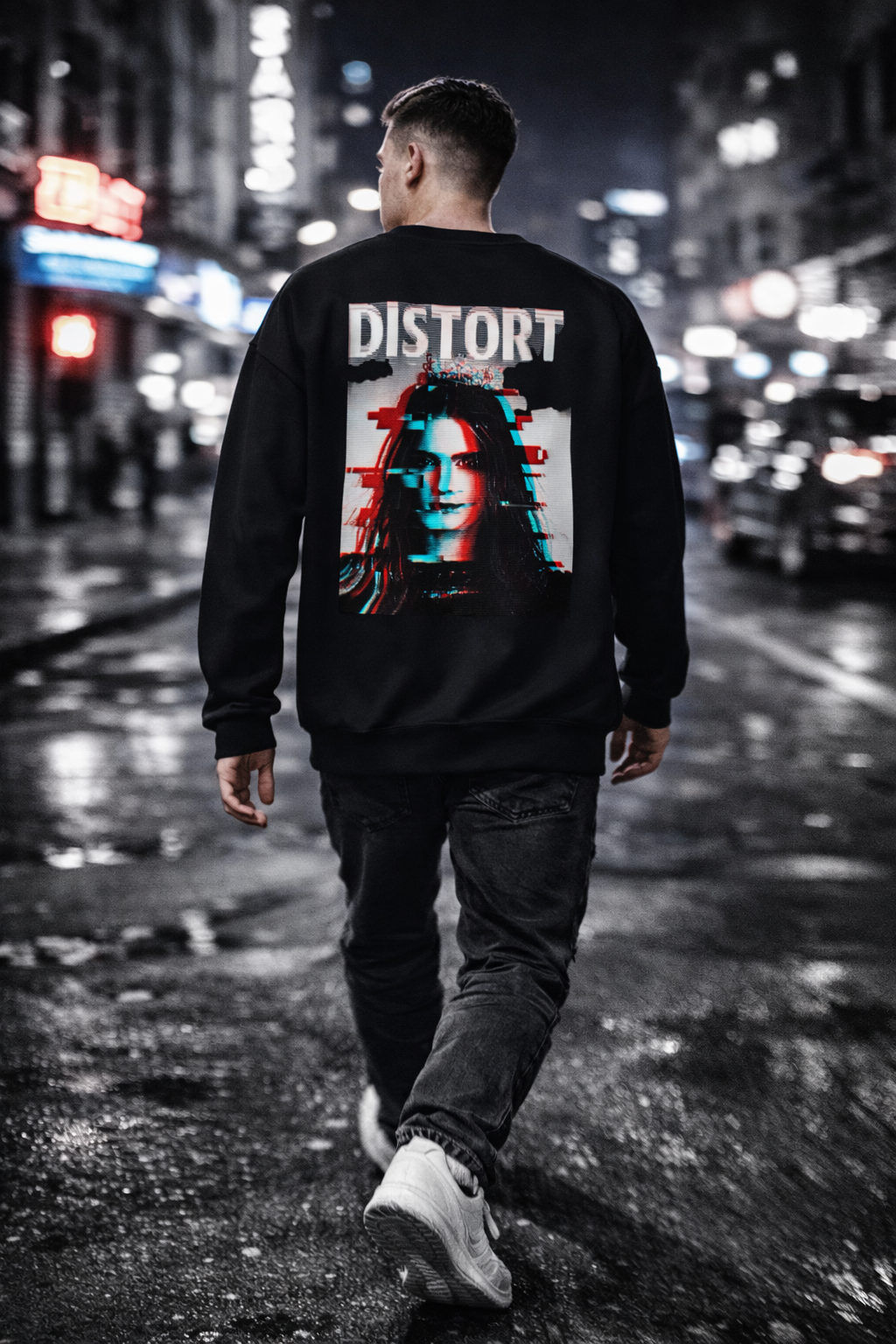 Unisex Premium Sweatshirt Distort
