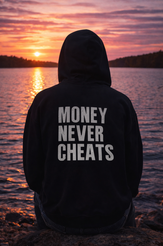 Unisex Hoodie Money never cheats