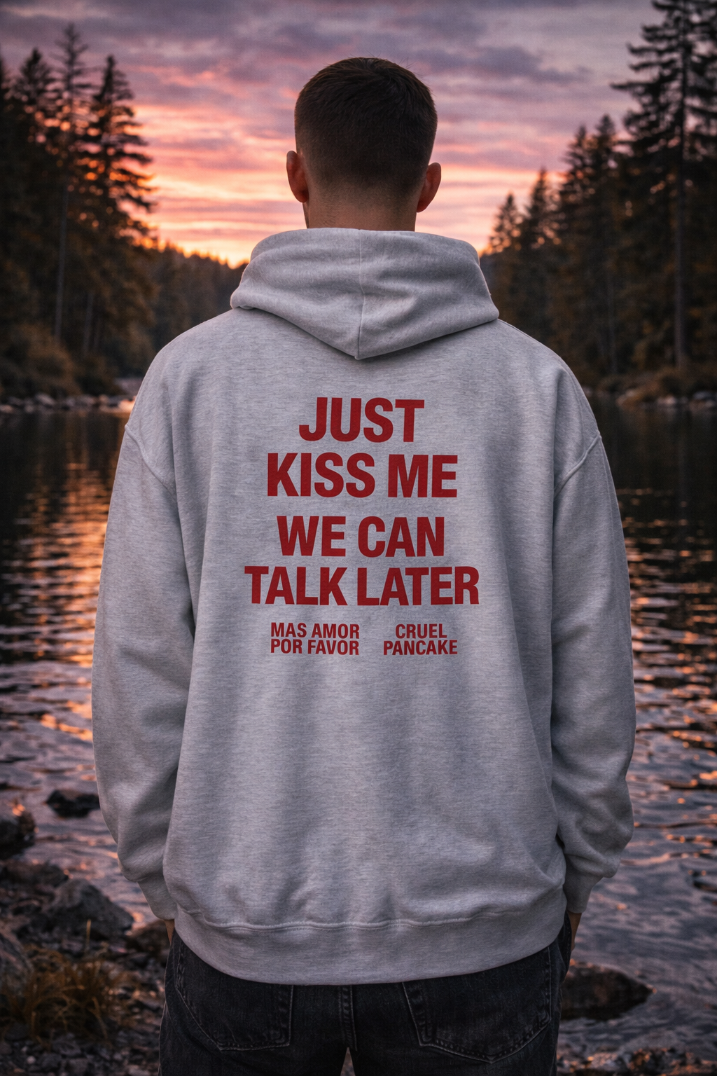 Unisex Hoodie Just kids me we can talk later