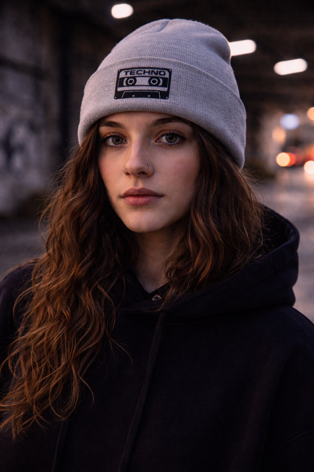 Cuffed Beanie Techno