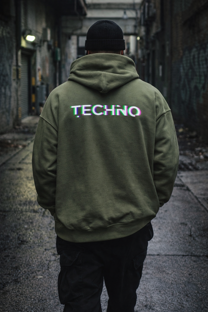 Unisex Hoodie Techno