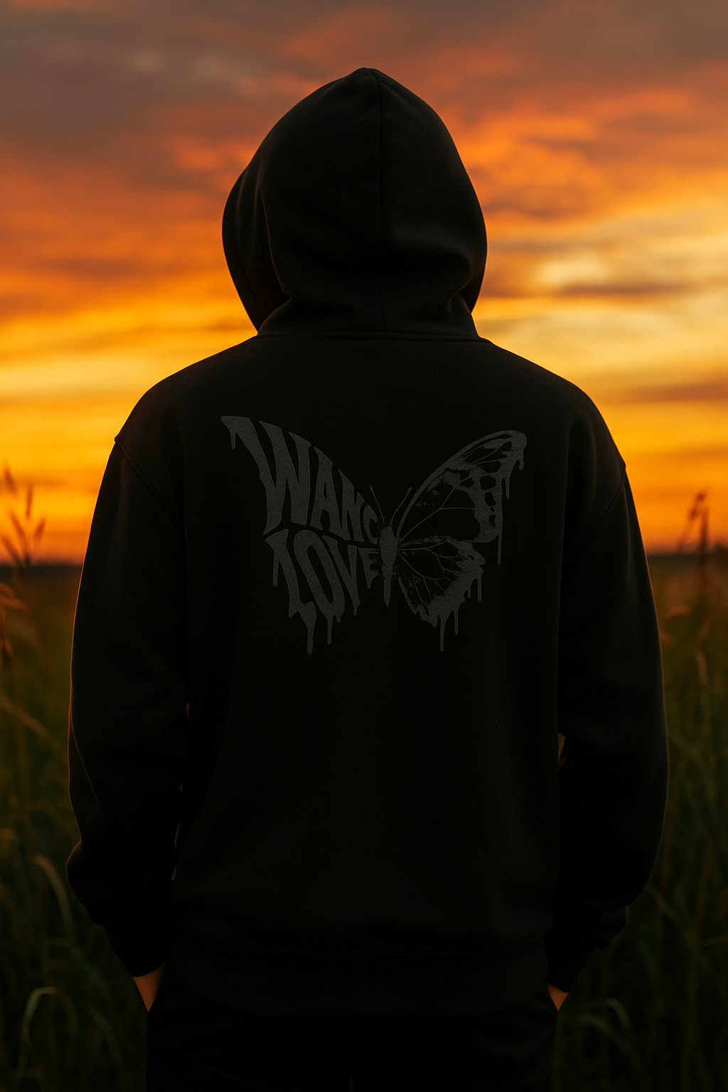 Unisex Hoodie Butterfly
