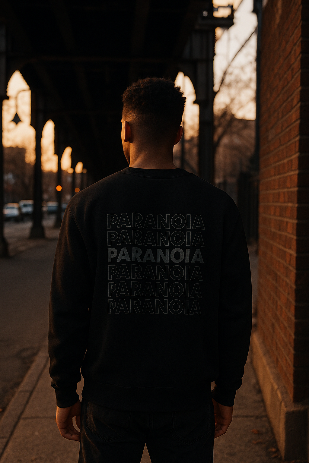 Unisex Premium Sweatshirt Paranoia