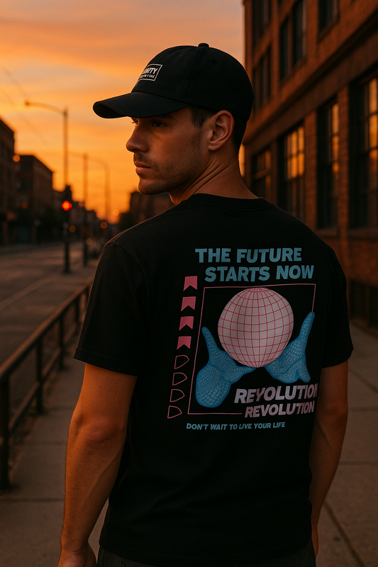 Unisex t-shirt The future starts now