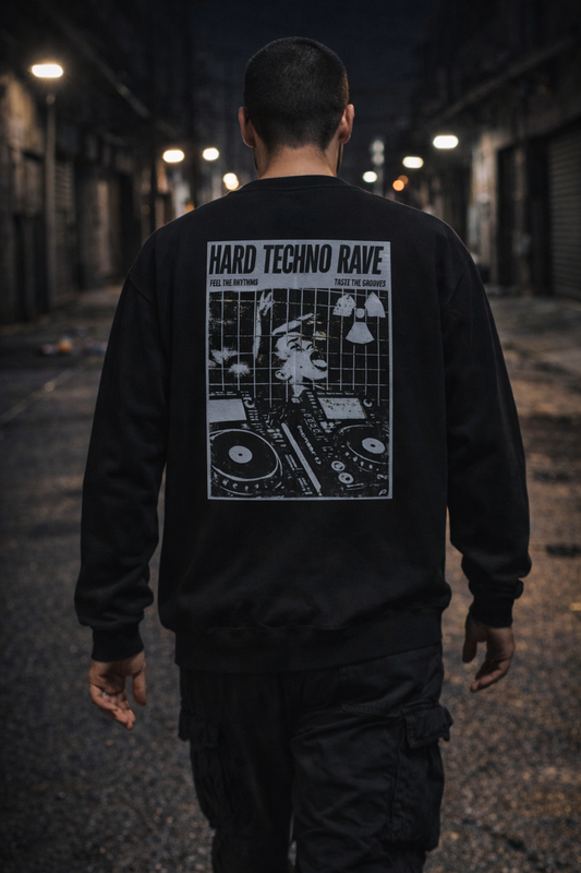 Unisex Sweatshirt Hard Techno Rave
