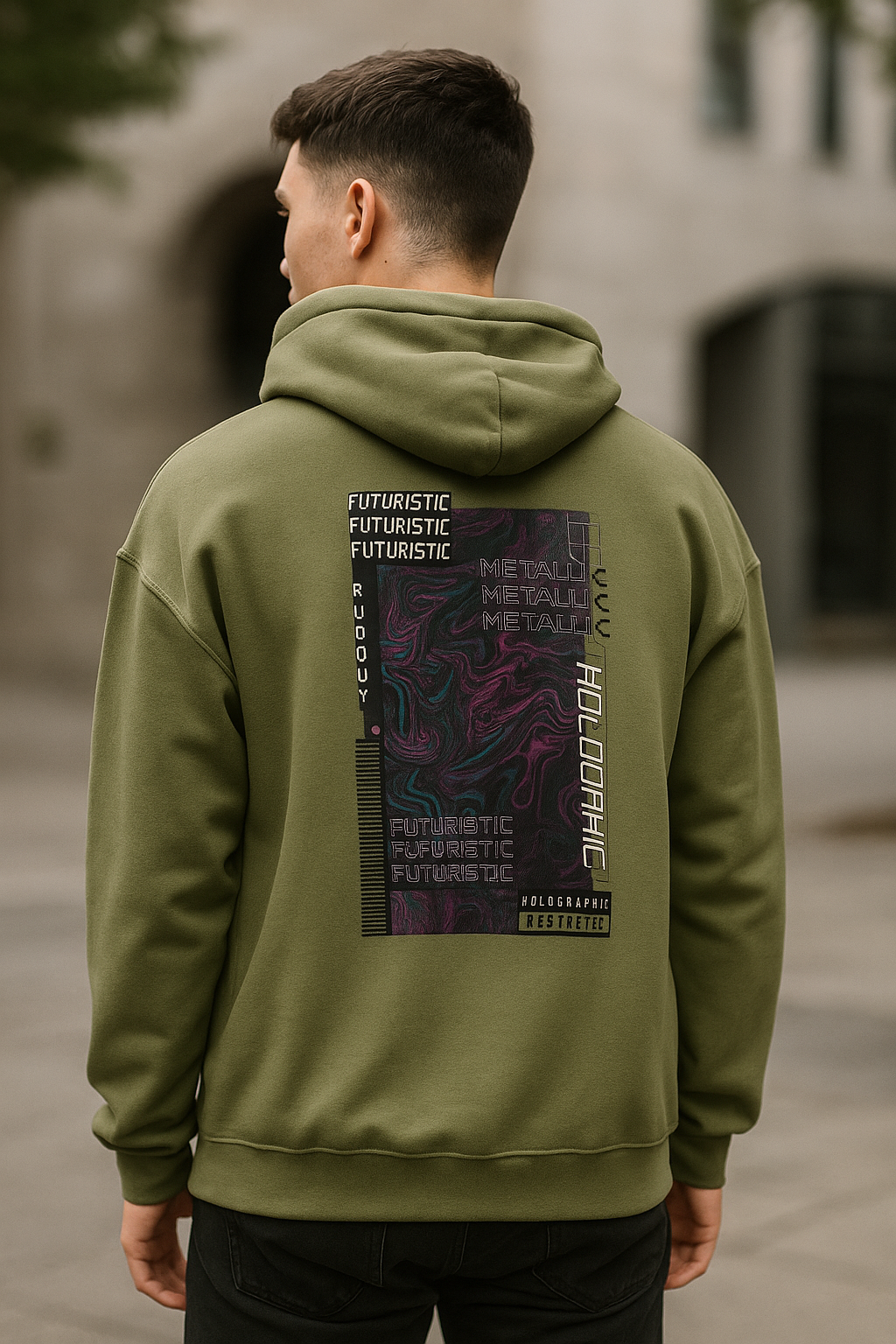 Unisex Hoodie Futuristic