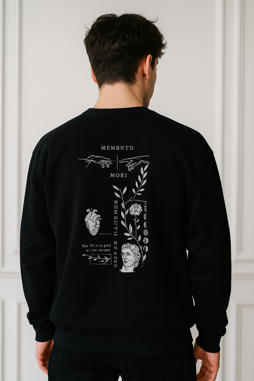 Unisex Premium Sweatshirt Memento mori