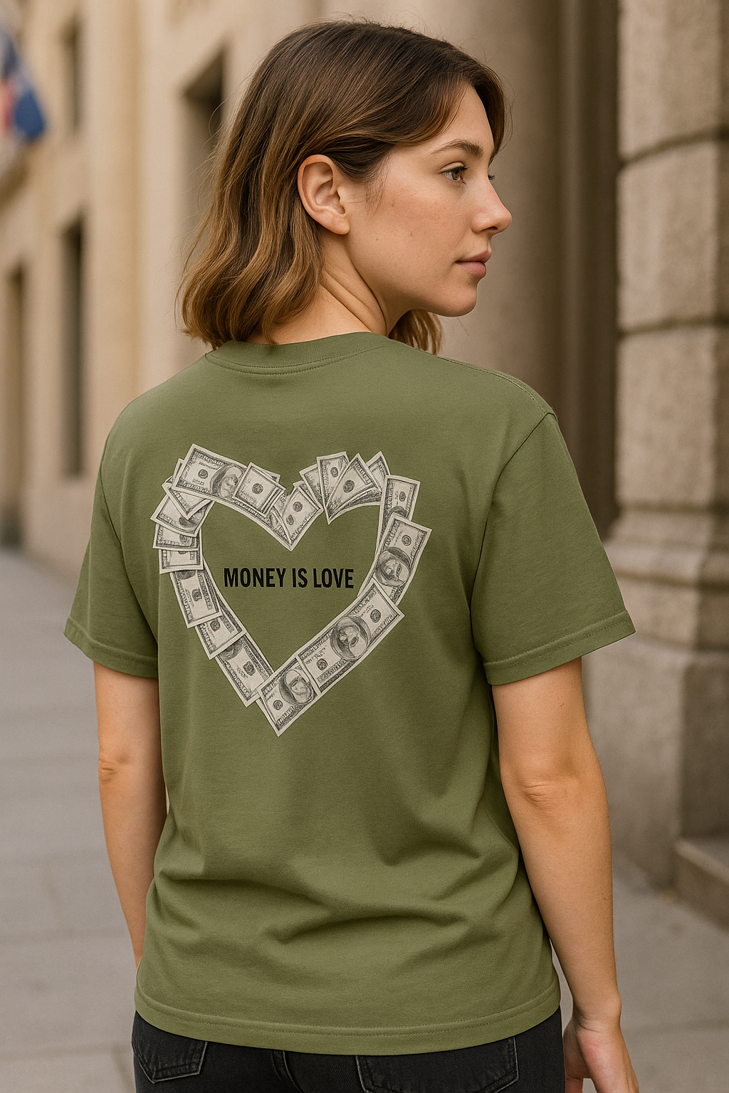 Unisex classic tee Money is love