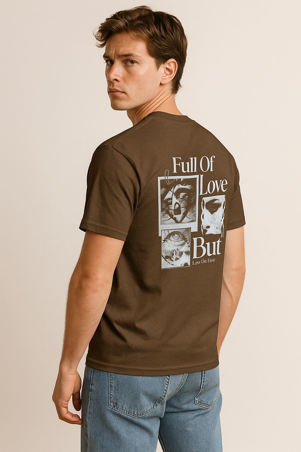 Unisex t-shirt Full of love but low on trust