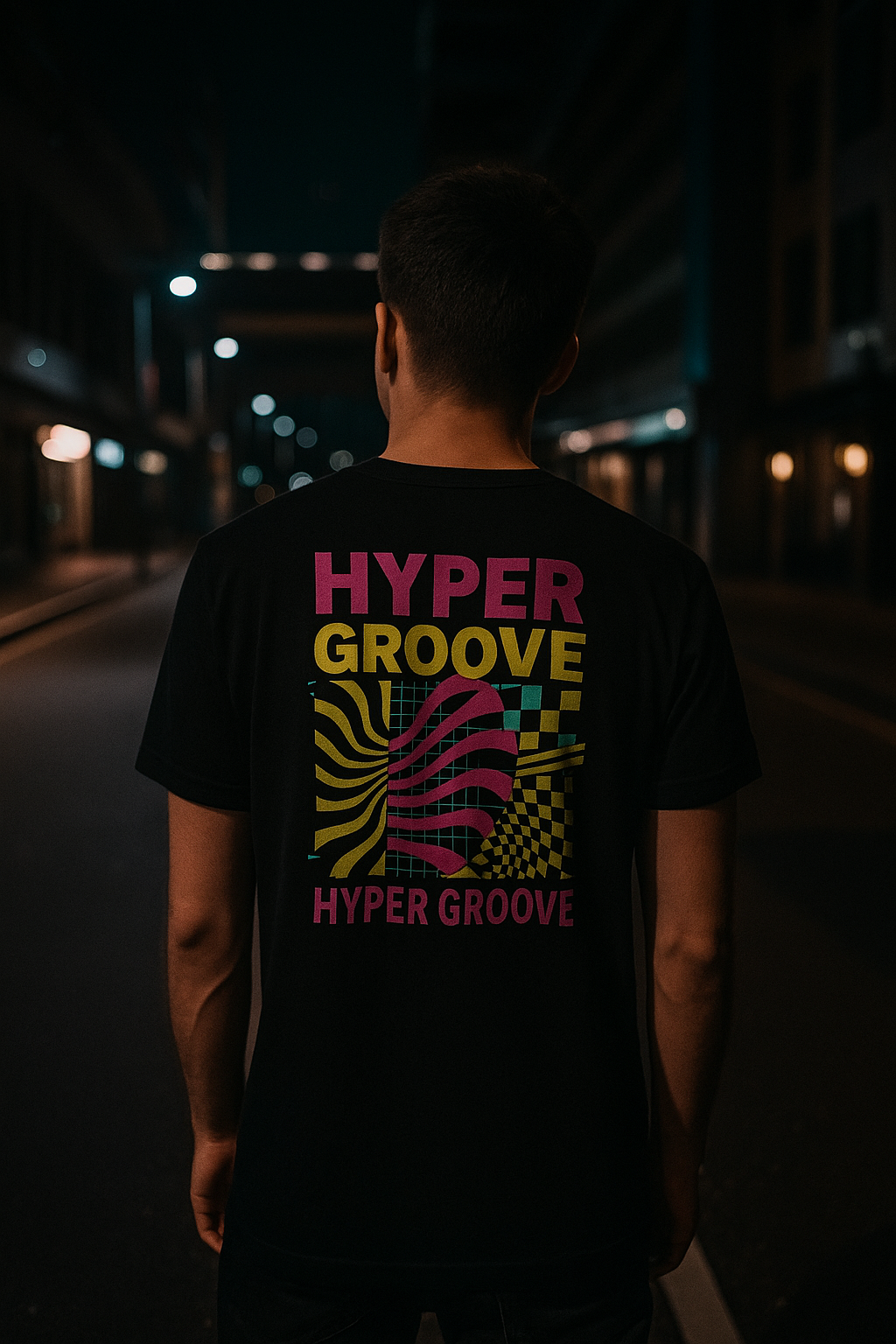 Unisex t-shirt Rave universe/hyper groove