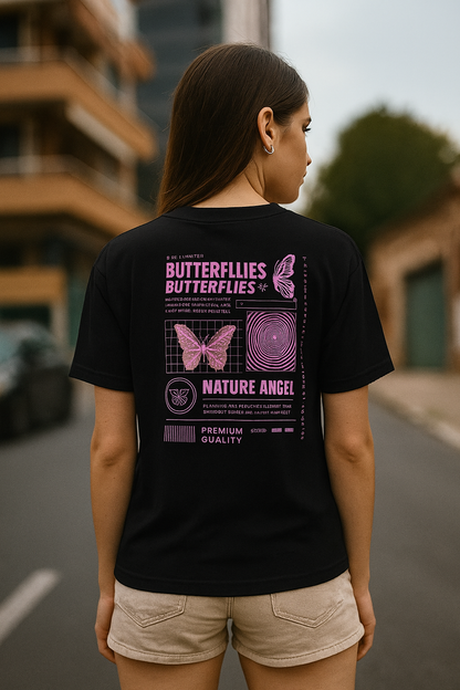 Unisex t-shirt Society/butterflies