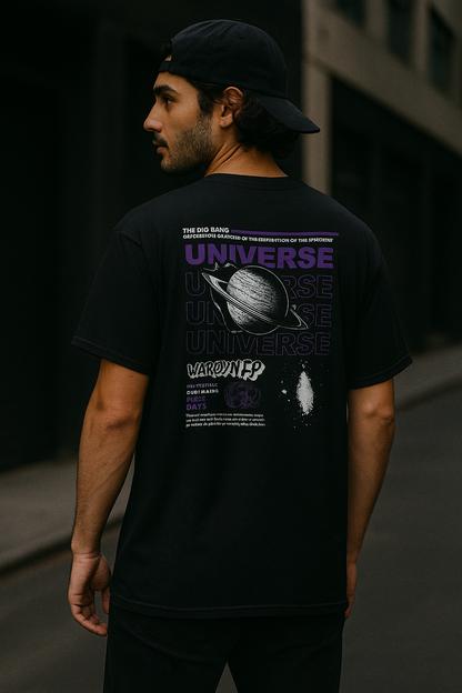 Unisex classic tee Universe/techno