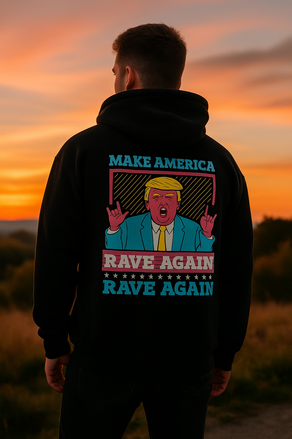 Unisex Hoodie Make America rave again