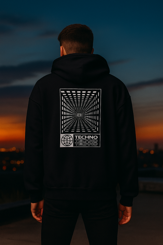 Unisex Hoodie Techno