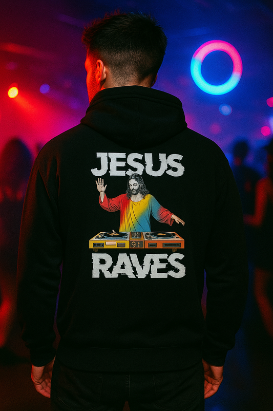 Unisex Premium Sweatshirt Jesus raves