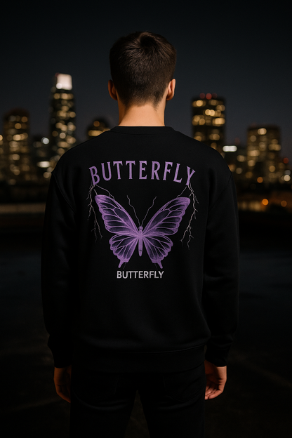 Unisex Premium Sweatshirt Butterfly