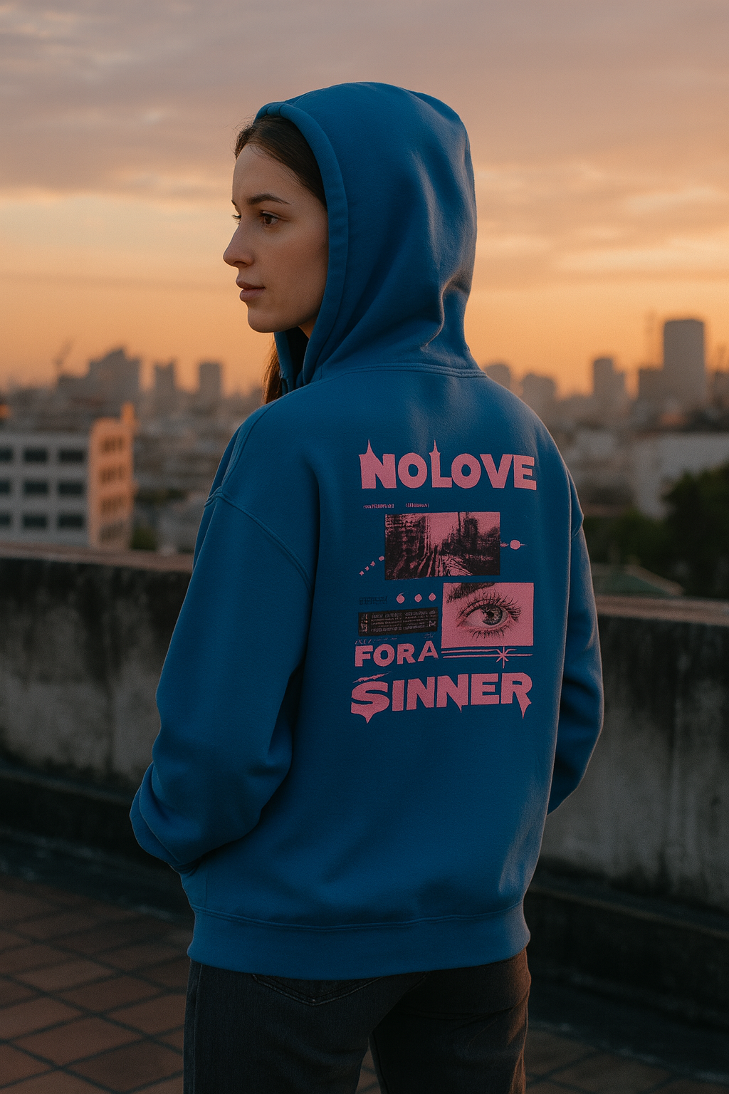 Unisex Hoodie No love for a sinner
