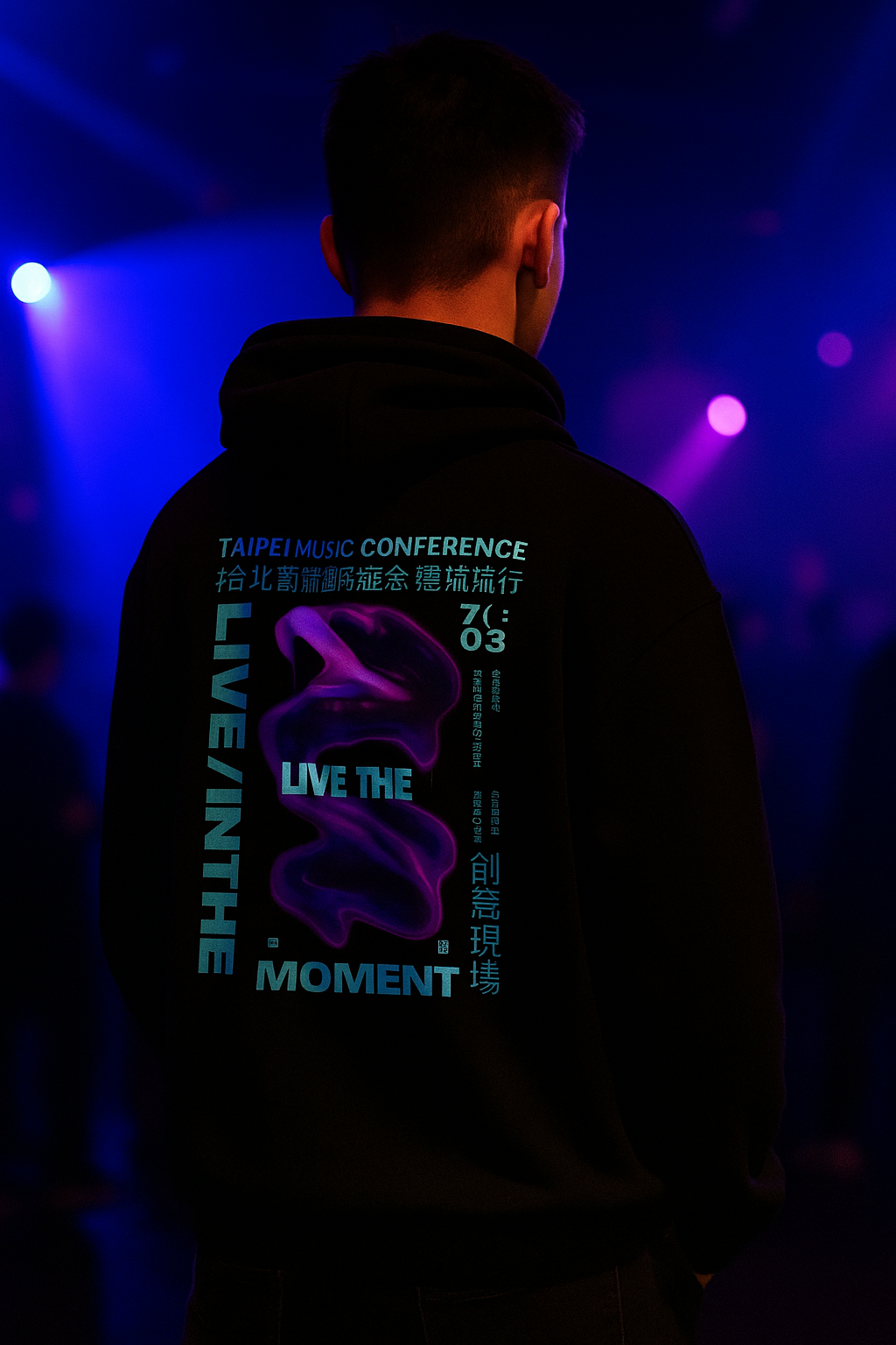 Unisex Hoodie Live the moment