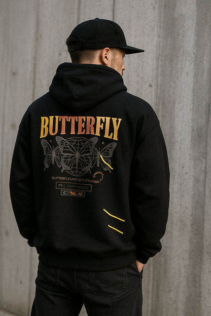 Unisex Hoodie Keep smiling/butterfly