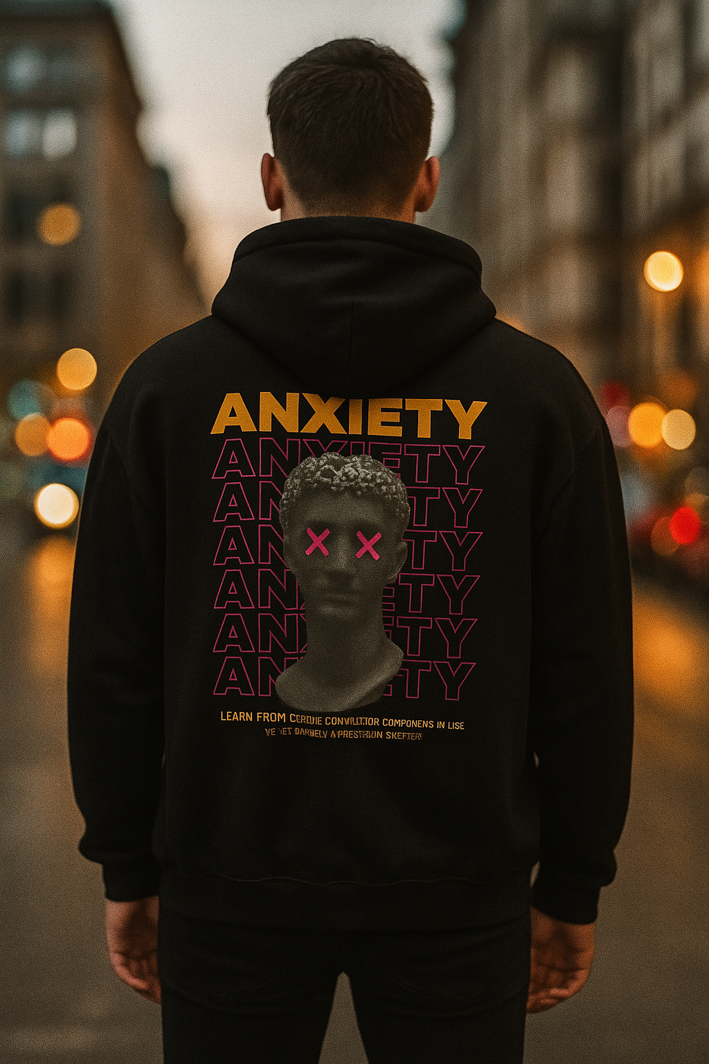 Unisex Hoodie Anxiety